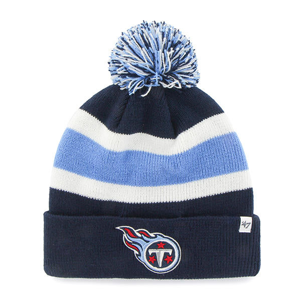 Tennessee Titans - Breakaway Cuff Knit Beanie, 47 Brand