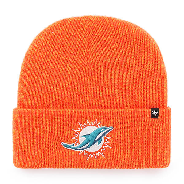 Miami Dolphins Brain Freeze Cuffed Knit Beanie