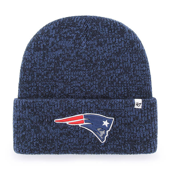 New England Patriots - Brain Freeze Cuffed Knit Beanie, 47 Brand