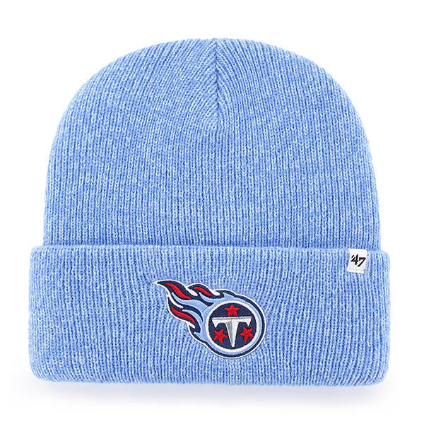 Tennessee Titans - Brain Freeze Cuffed Knit Beanie, 47 Brand