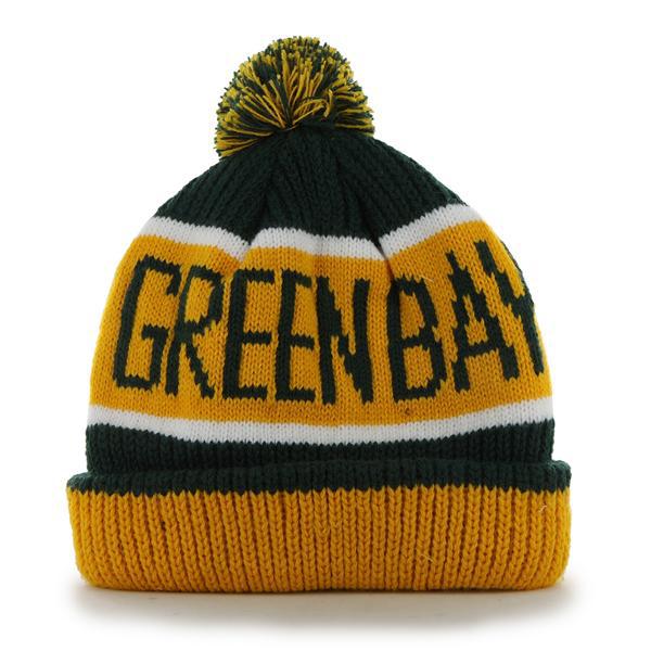 Green Bay Packers - Calgary Cuff Knit Dark Green Beanie, 47 Brand