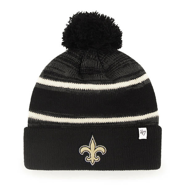 New Orleans Saints '47 Fairfax Cuffed Knit Hat - Black
