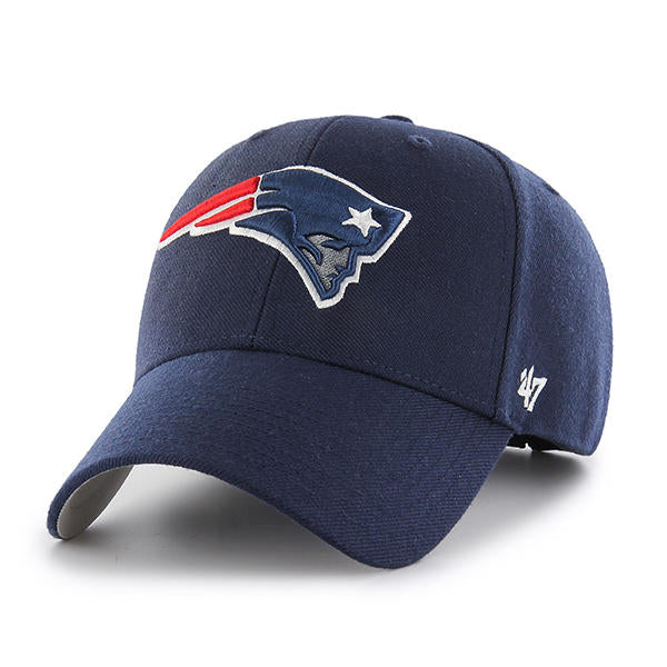 New England Patriots - Light Navy MVP Wool Hat, 47 Brand