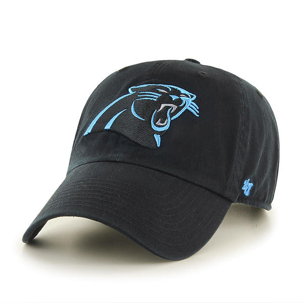 Carolina Panthers - Black Clean Up Hat, 47 Brand