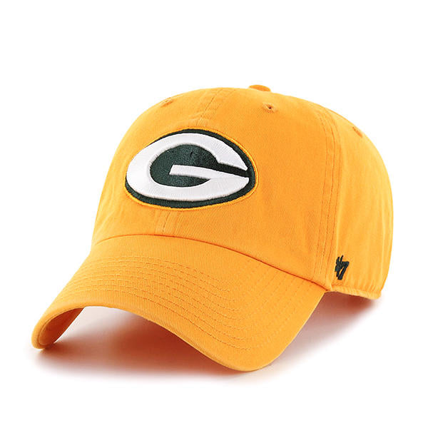 Green Bay Packers - Yellow Clean Up Hat, 47 Brand