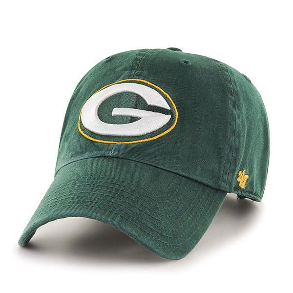 Green Bay Packers Dark Green Clean Up Hat