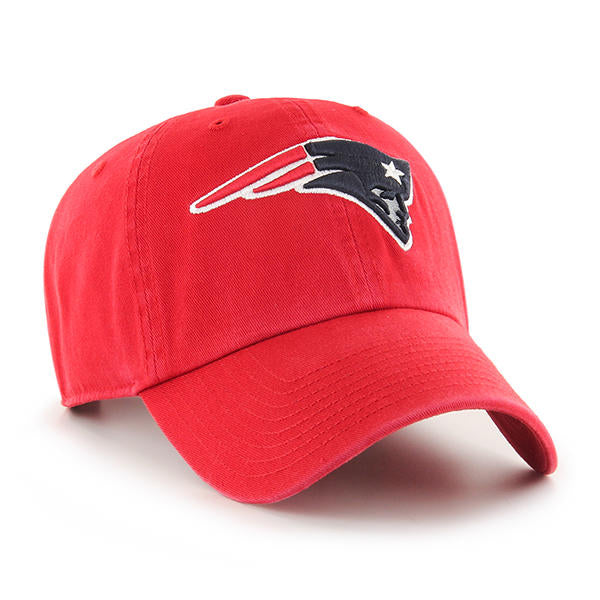 New England Patriots - Clean Up Red Hat, 47 Brand