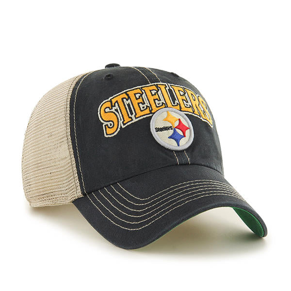 Pittsburgh Steelers - Black Tuscaloosa Clean Up Hat, 47 Brand