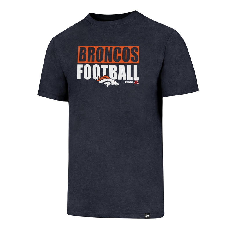Denver Broncos - Navy Club T-Shirt