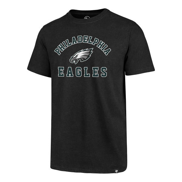Philadelphia Eagles Varsity Arch Jet Black T-Shirt