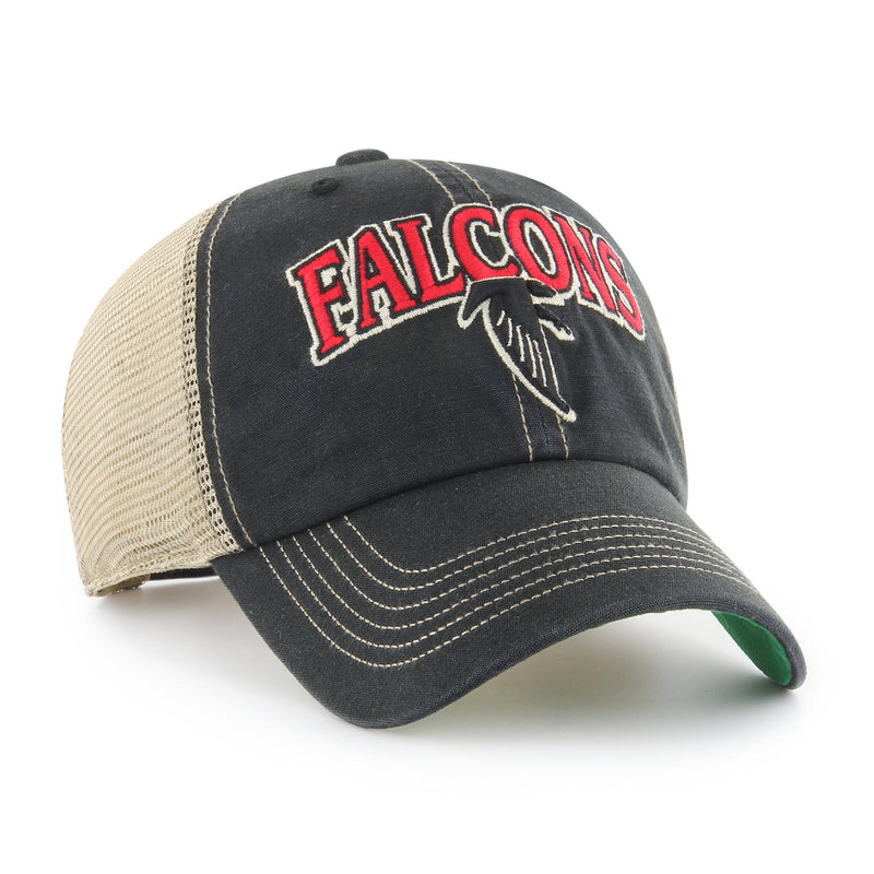 Atlanta Falcons - Tuscaloosa Clean Up Vintage Black Hat, 47 Brand