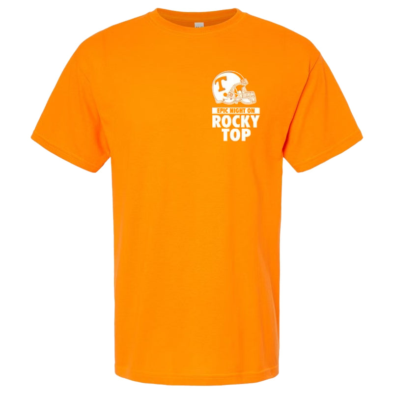Tennessee Volunteers - Orange Rocky Top Epic Night on T-Shirt