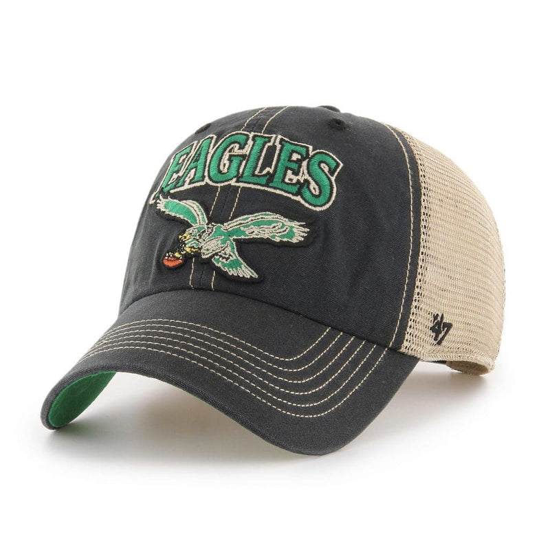 Philadelphia Eagles - Tuscaloosa Clean Up Vintage Black Hat, 47 Brand