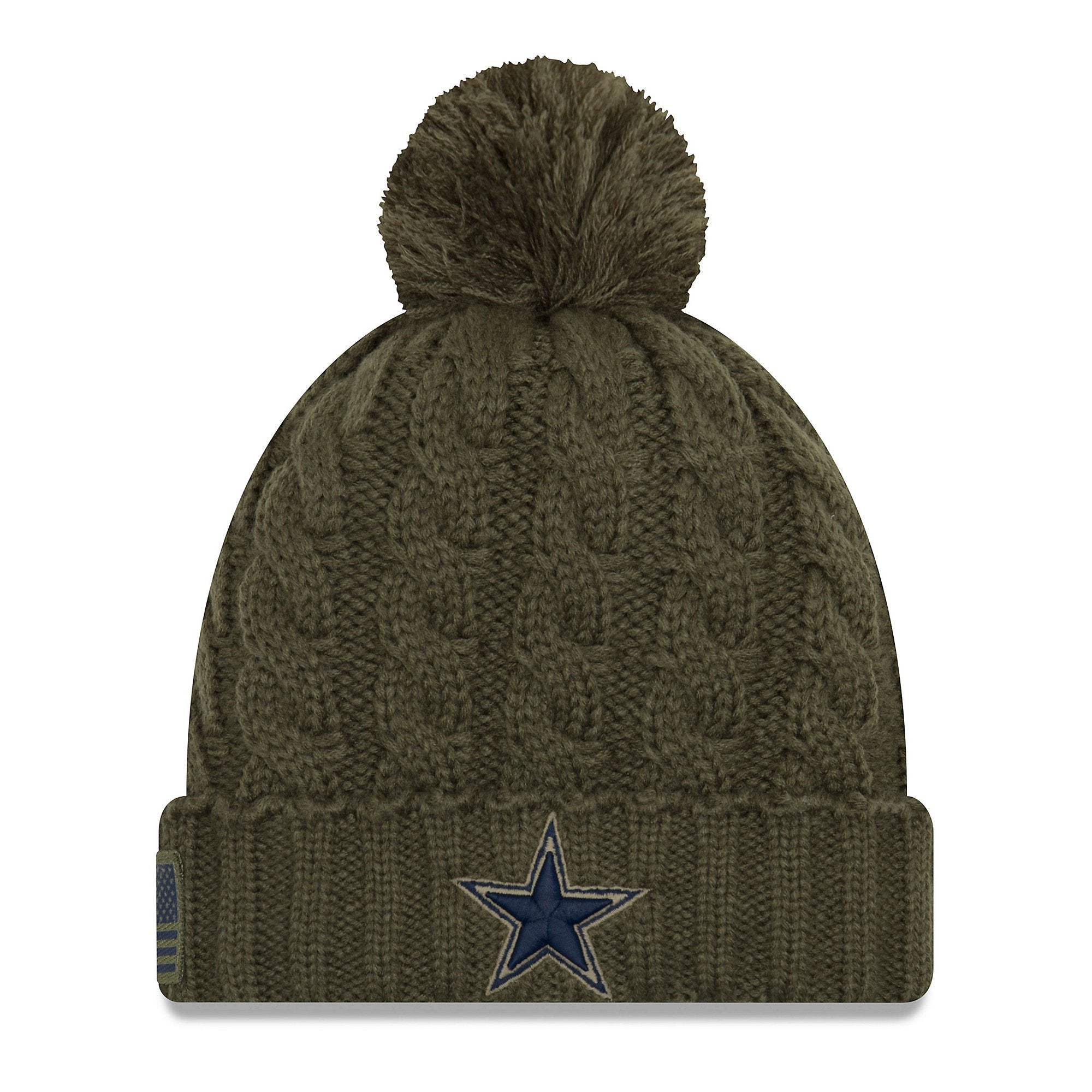 Dallas Cowboys - Salute to Service Womens Knit Hat, New Era