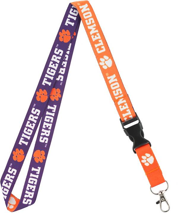 WinCraft Clemson University 3/4" Lanyard with Detachable Buckle