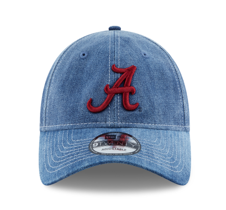 Alabama Crimson Tide - 9Twenty Adjustable Denim Hat, New Era