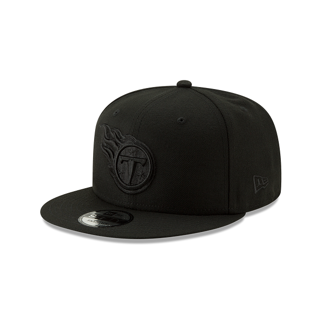 Tennessee Titans - Black on Black 9Fifty Basic Snapback Hat, New Era