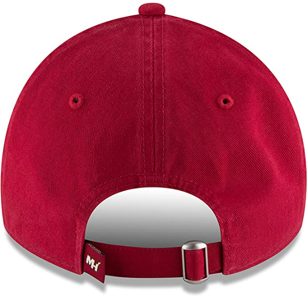 Miami Heat - NBA Core Classic 9Twenty Adjustable Red Hat, New Era