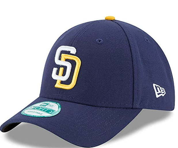 San Diego Padres - MLB 9Forty Adjustable Navy Hat, New Era