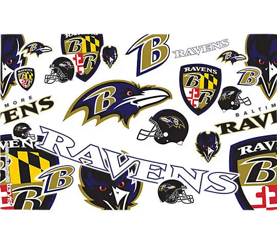 Baltimore Ravens - NFL All Over Plastic Tumbler