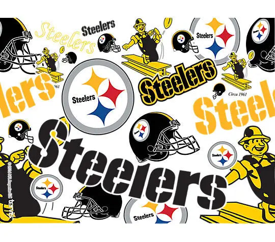 Pittsburgh Steelers - All Over Plastic Tumbler