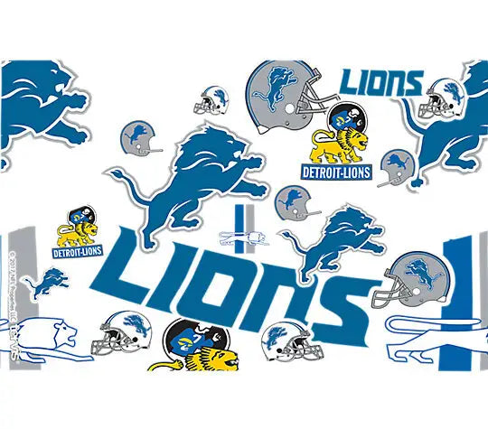 Detroit Lions - NFL All Over Plastic Tumbler