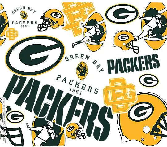 Green Bay Packers - All Over Plastic Tumbler