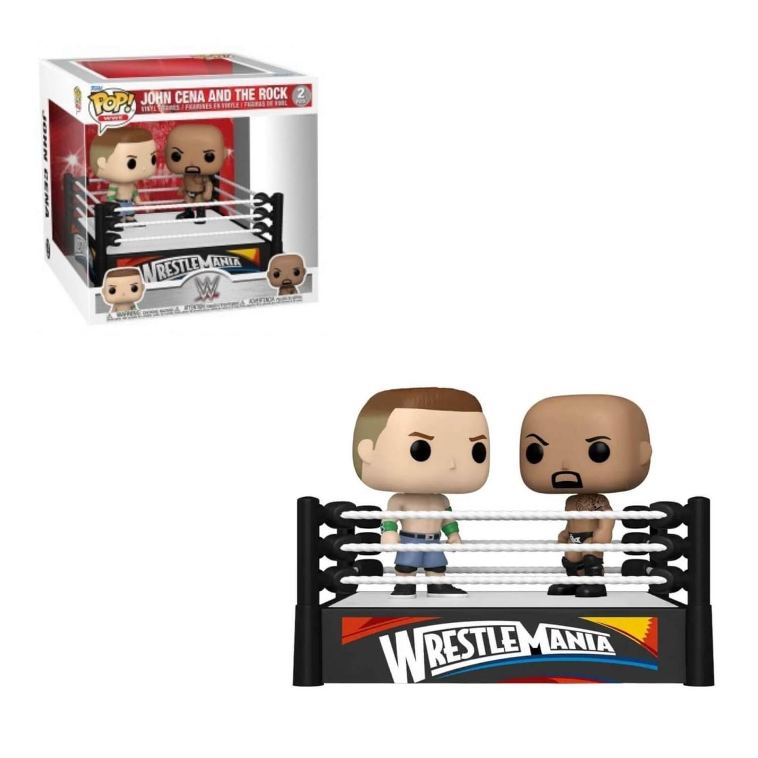 Funko POP! Moment: WWE - Cena vs Rock (2012)