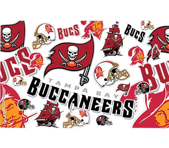 Tampa Bay Buccaneers - NFL All Over Plastic Tumbler