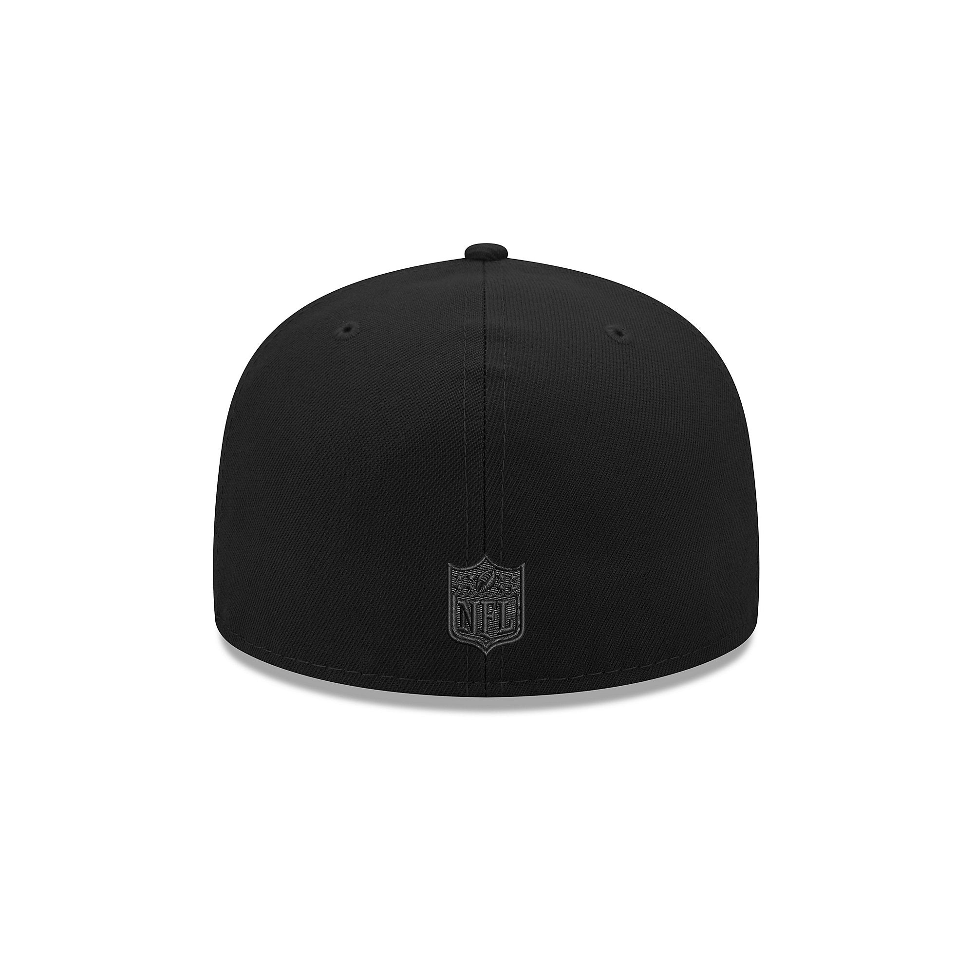 Dallas Cowboys - Mens Black on Black 59Fifty Hat