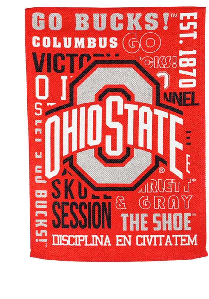 Ohio State Buckeyes - Fan Favorite 12.5" x 18" Garden Flag