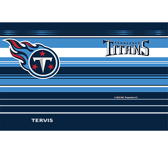 Tennessee Titans - NFL Hype Stripes Stainless Steel Tumbler