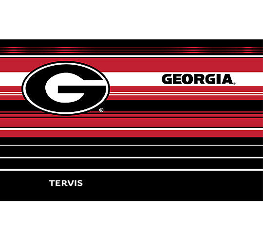 Georgia Bulldogs - Hype Stripes Stainless Steel Tumbler