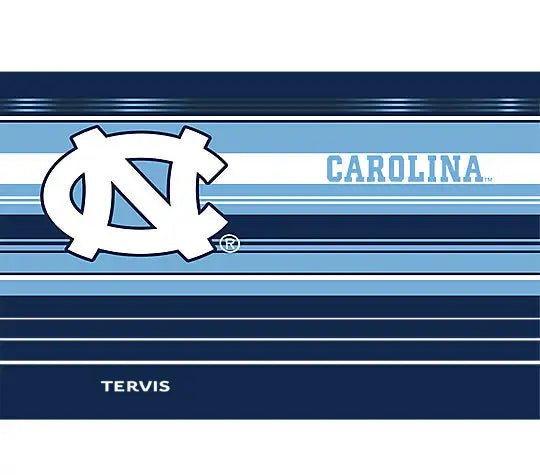 North Carolina Tar Heels - Hype Stripes Stainless Steel Tumbler