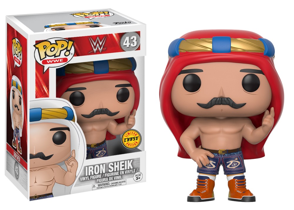 Funko POP! Iron Sheik - Chase Pop (with Pop Protector)