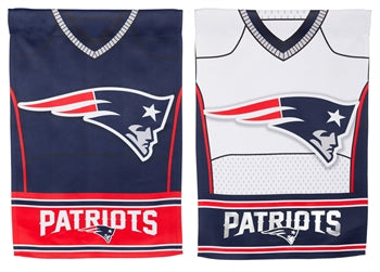 New England Patriots - Suede Garden Flag