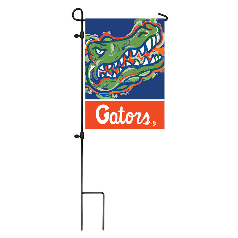 Florida Gators - Justin Patten Suede GDN Garden Flag