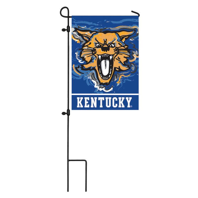 University of Kentucky - Justin Patten Suede GDN Garden Flag