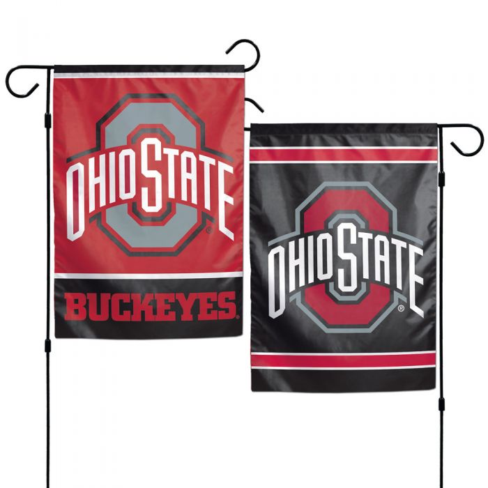 Ohio States Buckeyes - Double-Sided Garden Flags