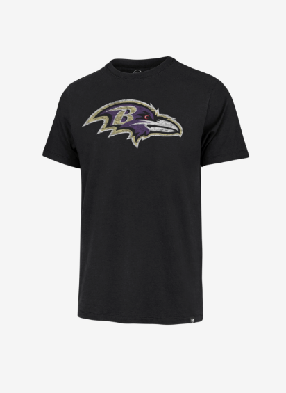 Baltimore Ravens - Logo Black T-Shirt