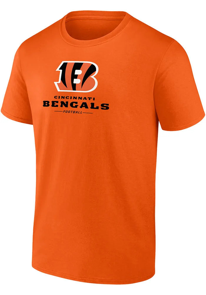 Cincinnati Bengals - Men's Cotton Team Lockup T-Shirt