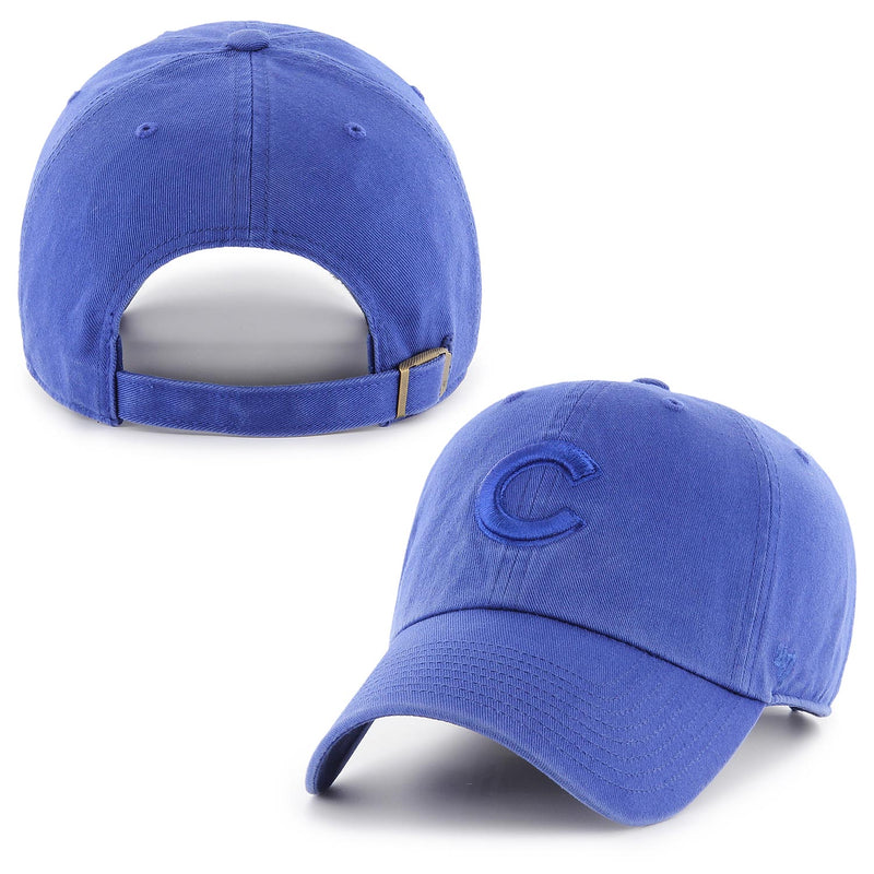Chicago Cubs - Royal Logo Clean Up Hat, 47 Brand