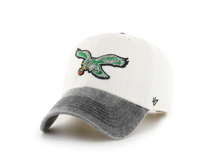 Philadelphia Eagles - Legacy Raw White Apollo Clean Up Hat, 47 Brand