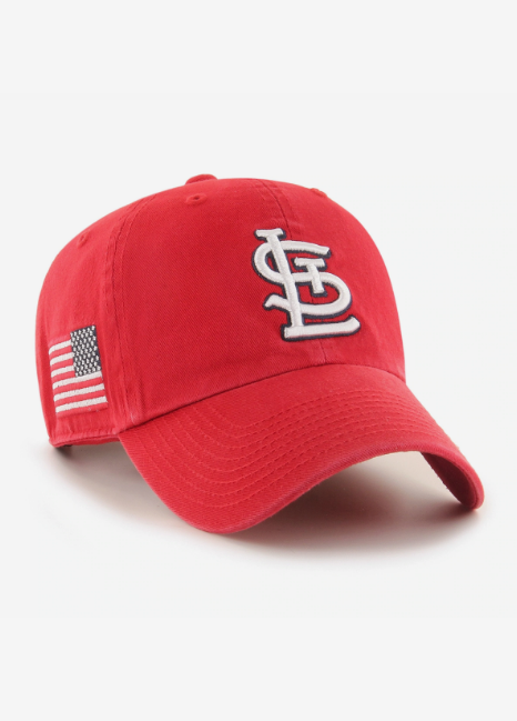 St. Louis Cardinals - Red Heritage Clean Up Hat, 47 Brand