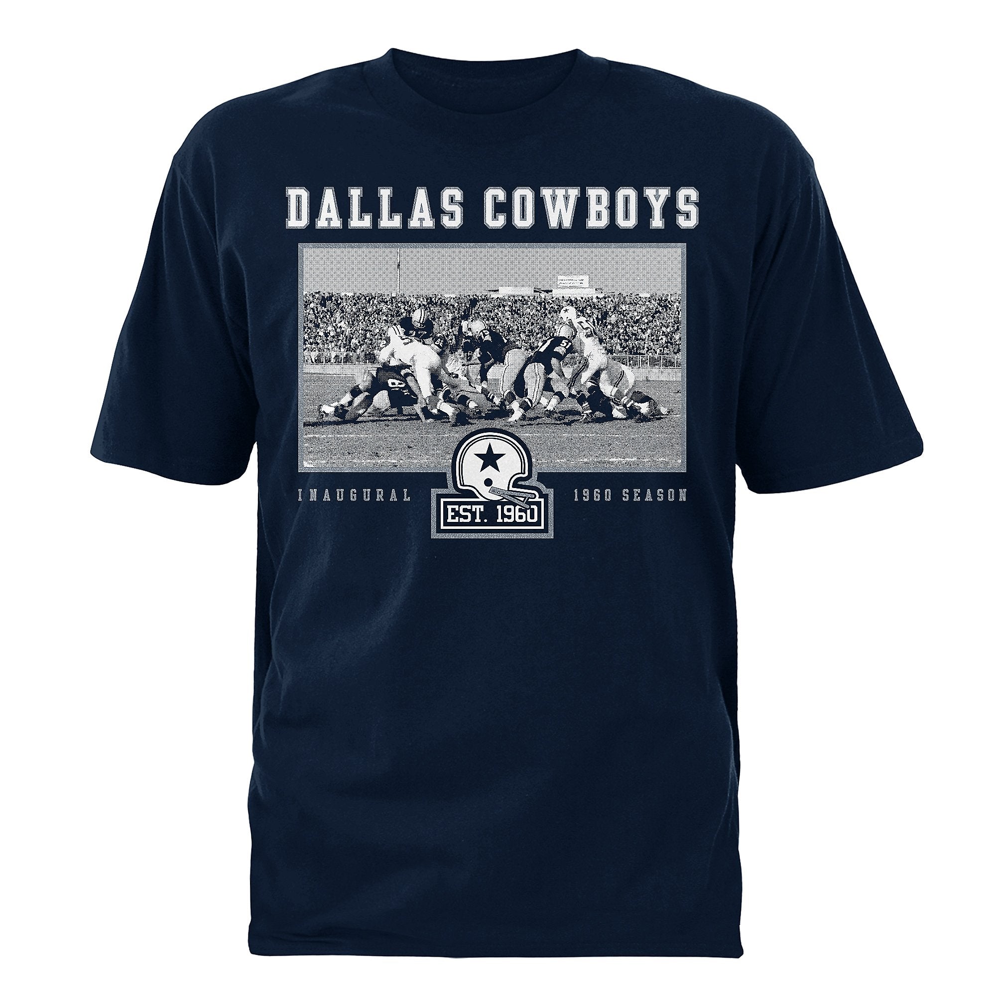 Dallas Cowboys - 60th Anniversary Mens Photo Short Sleeve Tee