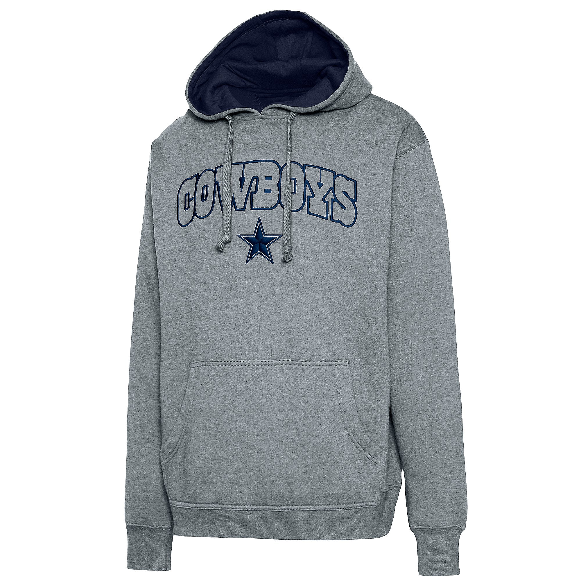 Dallas Cowboys - Mens Mustang Fleece Pullover Hoodie