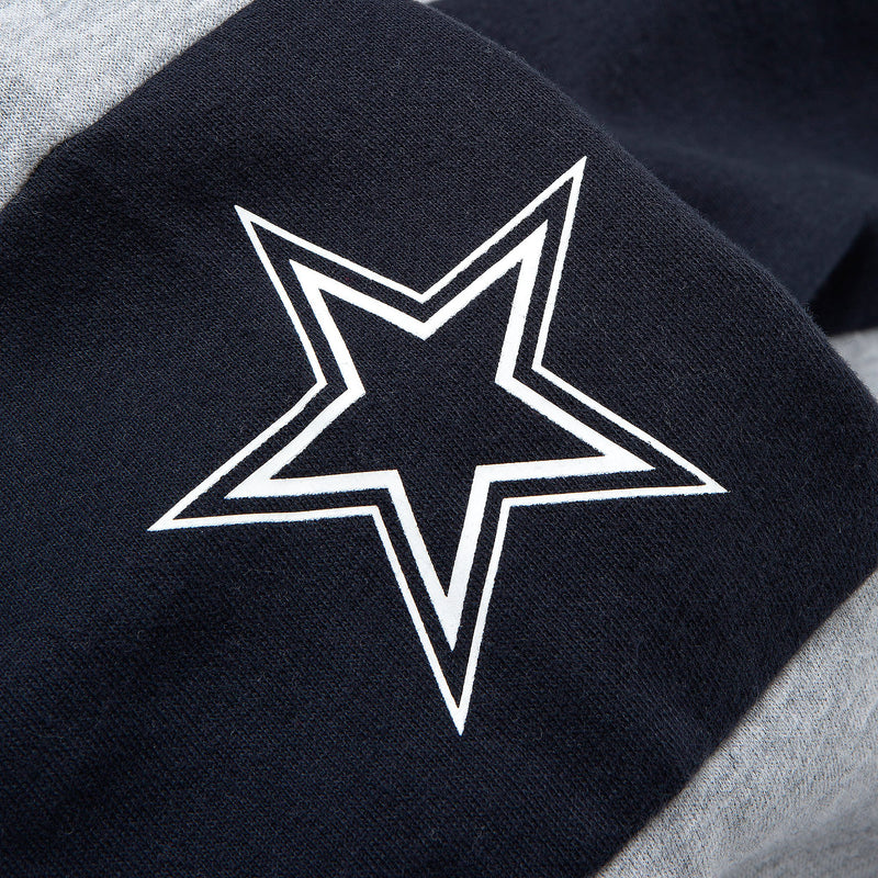Dallas Cowboys - Mens Grey Interstate Crew Sweatshirt