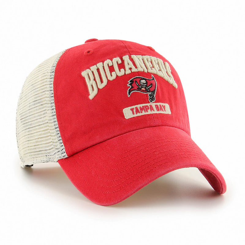 Tampa Bay Buccaneers - Morgantown Trucker Clean Up Hat, 47 Brand