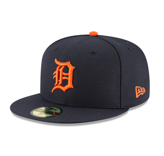 Detroit Tigers - MLB Juniors 59Fifty Fitted Snapback Black Hat, New Era