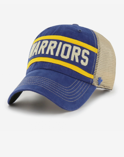 Golden State Warriors - Vintage Royal Juncture Clean Up Hat, 47 Brand